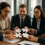 20251111_1545_Teamwork Puzzle Collaboration_simple_compose_01k9thdmj7fmss373pfxetx5dq